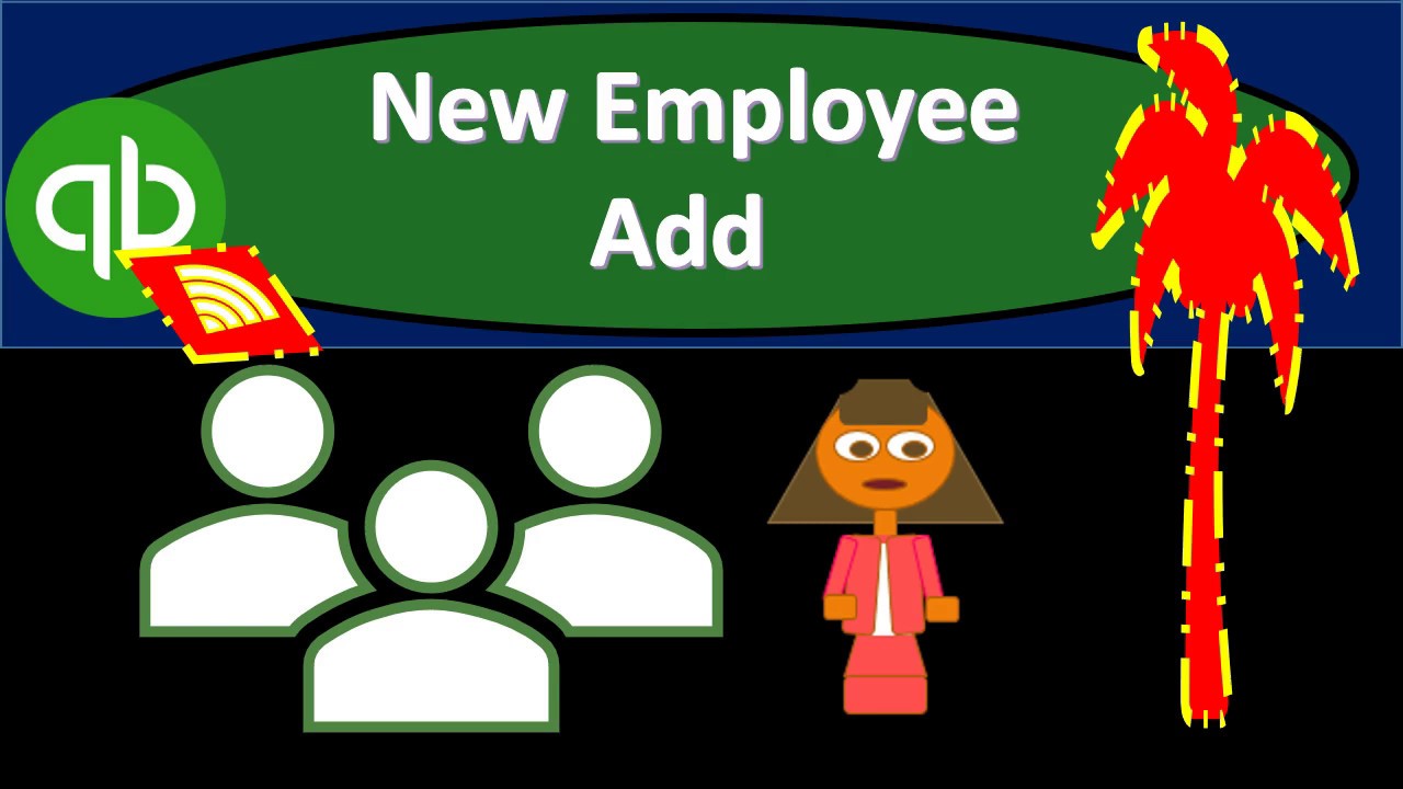 QuickBooks Online 2019-New Employee Add - YouTube