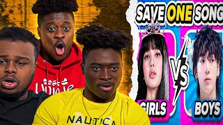 Kpop Girl vs Boys | Save One 😳