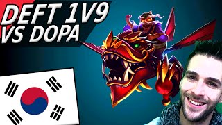 DEFT Best Corki? 1v9 contre DopA en Game ! Skyyart league of legends