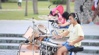 20150530【小黃奕】爵士鼓 - Rolling in the deep （Drum Cover）