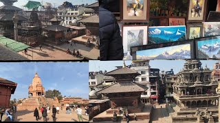 visiting patan darbar square and bhaktapur a cultural city in nepal kathmandu 😎