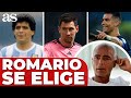 ROMARIO elige entre ÉL, MESSI, MARADONA y RONALDO