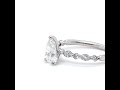 gia 18ct white gold diamond engagement ring 1.28ct