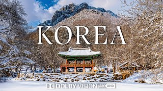 Korea 4K UHD - Explore the Beauty of Korean Temples in Winter With Cinematic Music