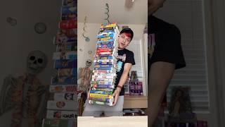 I bought a whole stack of old VHS movies! 🎥📺 #vhs #throwback #collection