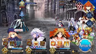 【FGO】Morgan vs Himiko Super Recollection Quest - モルガン戦 卑弥呼耐久+アストライア スーパーリコレクション