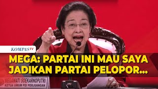 [FULL] Arahan Megawati ke Kader saat Tutup Rakernas V PDIP, hingga Sempat Gebrak Meja