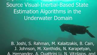 Experimental Comparison of Open Source Visual-Inertial-Based State Estimation Algorithms in the U...