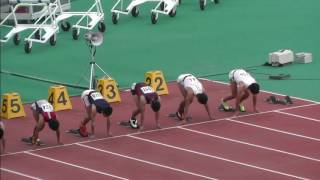 東海学生陸上競技対抗選手権大会　男子110ｍＨ　予選