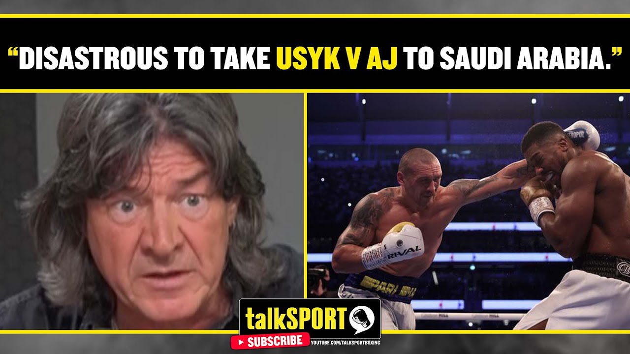 Gareth A Davies urges Usyk to fight AJ in the UK rather than Saudi Arabia