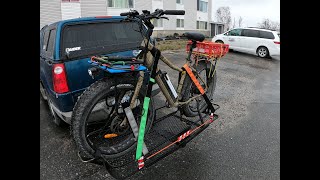 Surface 604 Boar fat eBike on a rack and ready ‼️