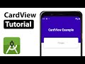 How To Make Cards In Android Studio | CardView Tutorial in Android Studio