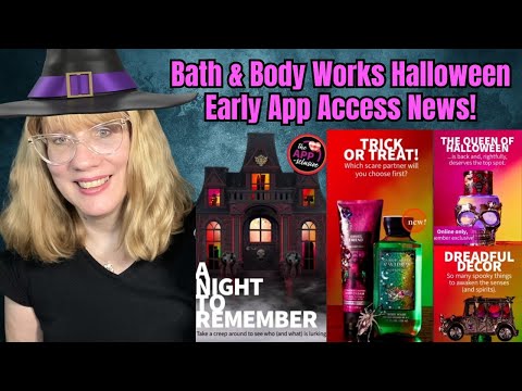 Bath & Body Works Halloween: Early Access to Apps!