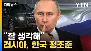 [자막뉴스] "韓, 번지수 잘못 찾았다"...적반하장 응수한 러시아 / YTN