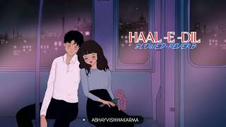 HAAL - E - DIL || JALRAJ SONG || SLOWED-REVERB || LOFI song || #jalraj #haaledil