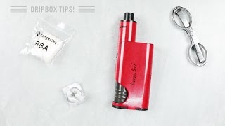 Kanger Dripbox Tips - Wicking, Cleaning \u0026 Changing Coils