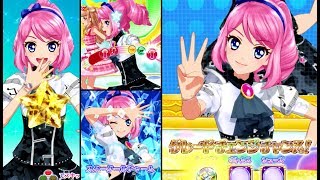 アイカツスターズ！桜庭ローラでアイカツ☆ステップ！・とてもむずかしい(リズムロックンロールシャツ)　※グレードチェンジ発生