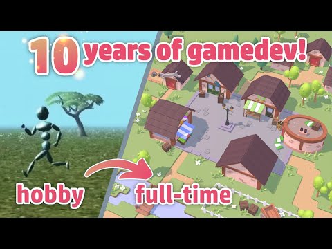 My 10-year journey as an indie game developer