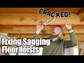 How to Fix Sagging Floor Joists