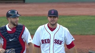 PHI@BOS: Miley retires Sweeney, notches complete game