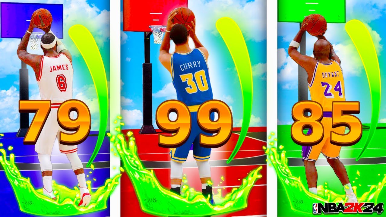 THE BEST JUMPSHOTS FOR EVERY BUILD HEIGHT AFTER PATCH IN NBA 2K24! 100% ...