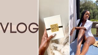 WEEKLY VLOG | COOK WITH ME + FENTY PERFUME UNBOXING + MAKING CONTENT + MORE! | Andrea Renee