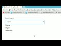 JavaScript Cascading Dropdown with Checkbox | Creating dependent dropdown and checkbox