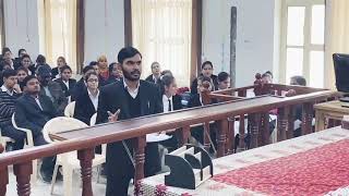 //MOOT COURT// (SESSION TRAIL),GOVT. LAW COLLEGE// CHURU (RAJ.) 2019