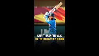 Smriti Mandhana against Australia 💪 | #Shorts | #INDvAUS