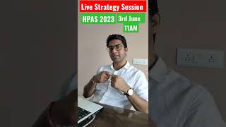 Live Strategy Session #civilstap #himachal #himachalpradesh #hpas #class