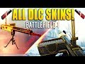 BF1 ALL DLC LEGENDARY WEAPON SKIN! - Battlefield 1 In The Name of The Tsar