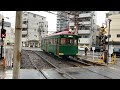 阪堺電車161形天王寺駅前行き発車シーン