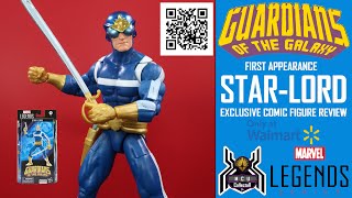 Marvel Legends 1st Appearance STAR-LORD Guardians of Galaxy Walmart Exclusive Comic Figure Review