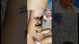 Gandhi unique pen 🖋️ tattoo #art #shorts #vairal #tattoo