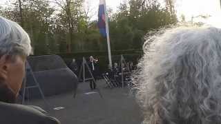 Dodenherdenking in  Hoofddorp 2015