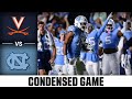 Virginia vs. North Carolina Condensed Game | 2023 ACC Football