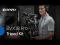 Benro BVX18 Carbon Fiber Pro Video Tripod Kit