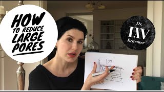 How to reduce large pores in the face by Dr LIV