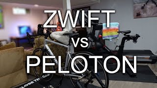 Peloton versus Zwift. Watch this before you decide.