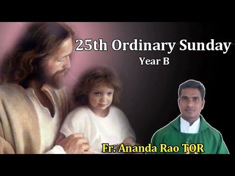 Homily For 25th Ordinary Sunday Year B - YouTube