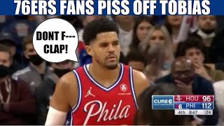 76ers NEWS - TOBIAS HARRIS PISSED AT SIXERS FANS + JOEL EMBIID AND TYRESE MAXEY HIGHLIGHTS