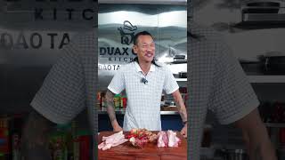 Braised fish with pickled melon - this dish goes well with rice.