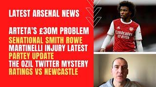 Latest Arsenal news: Arteta’s £30m problem, Ozil latest, Martinelli & Partey update, player ratings