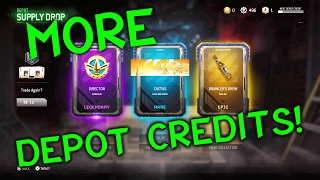 MWR The HONEST Way to Get More Depot Credits! Open More Supply Drops, More MWR Items!