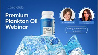 Premium Plankton Oil Webinar