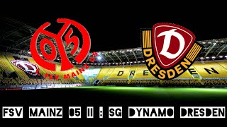 Zusammenfassung | 1. FSV Mainz 05 U23 - SG Dynamo Dresden 1:1 | 3. Liga | 23.08.2015