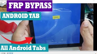 FRP Bypass Android Tablet G Tide | FRP Bypass All android Tabs China Tabs