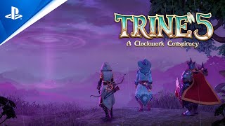 『トライン５：ぜんまい仕掛けの陰謀（Trine 5: A Clockwork Conspiracy）』リリーストレーラー