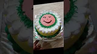 emoji cake.. funny face cake