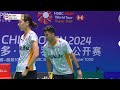 dejan/gloria [ina] vs ho pang rong/ cheng su yin | QUARTERFINAL victor china open 2024